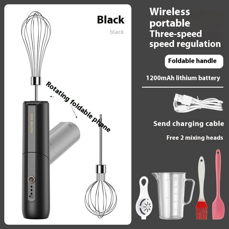 Wireless Electric Whisk Household Cream Blender