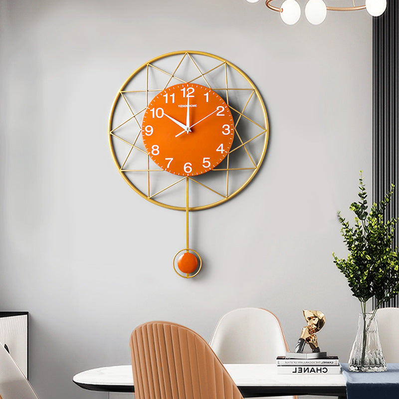 Nordic Wall Clock Creative Living Room PearlNestDecor.com
