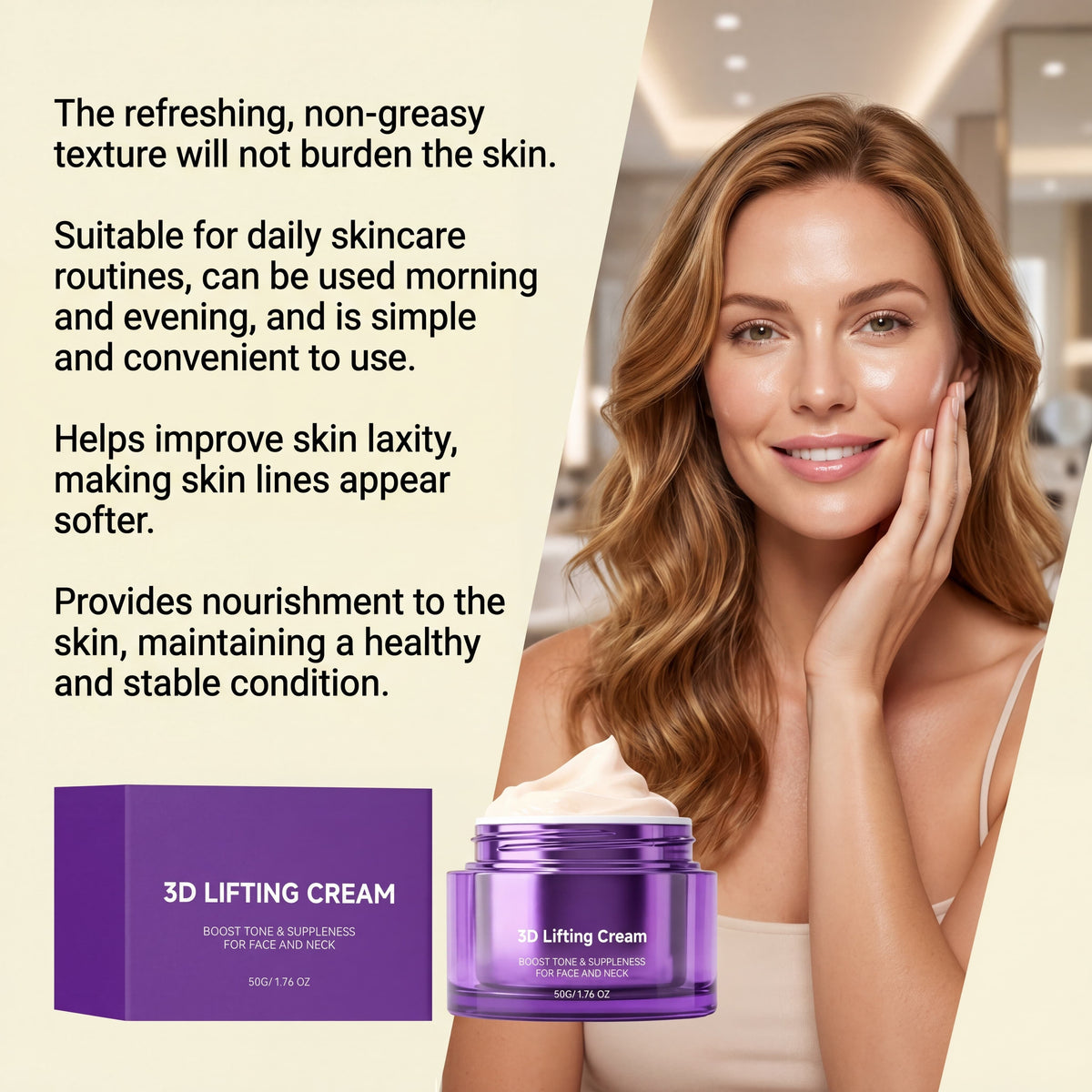Tirai Firming Face And Neck Cream 50g Box Tri Light Beauty