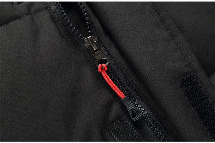 Men's Winter Slim Fit Down Jacket with Hood Pi-Mart