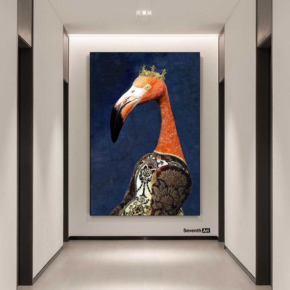 Living Room Decor Wall Decor Black Wildlife Canvas Poster Print PearlNestDecor.com