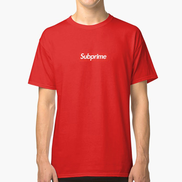 Wallstreetbets Subprime Box Logo T-Shirt Pi-Mart
