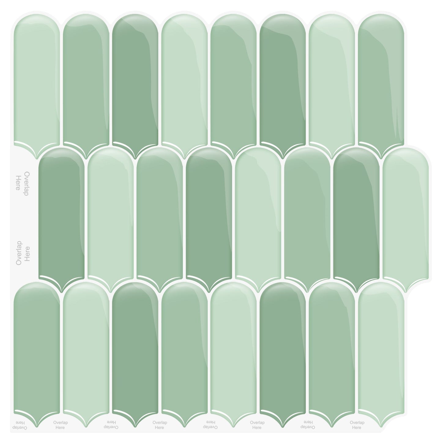 3D Self-adhesive Crystal Epoxy Wall Stickers For Kitchen Decor PearlNestDecor.com
