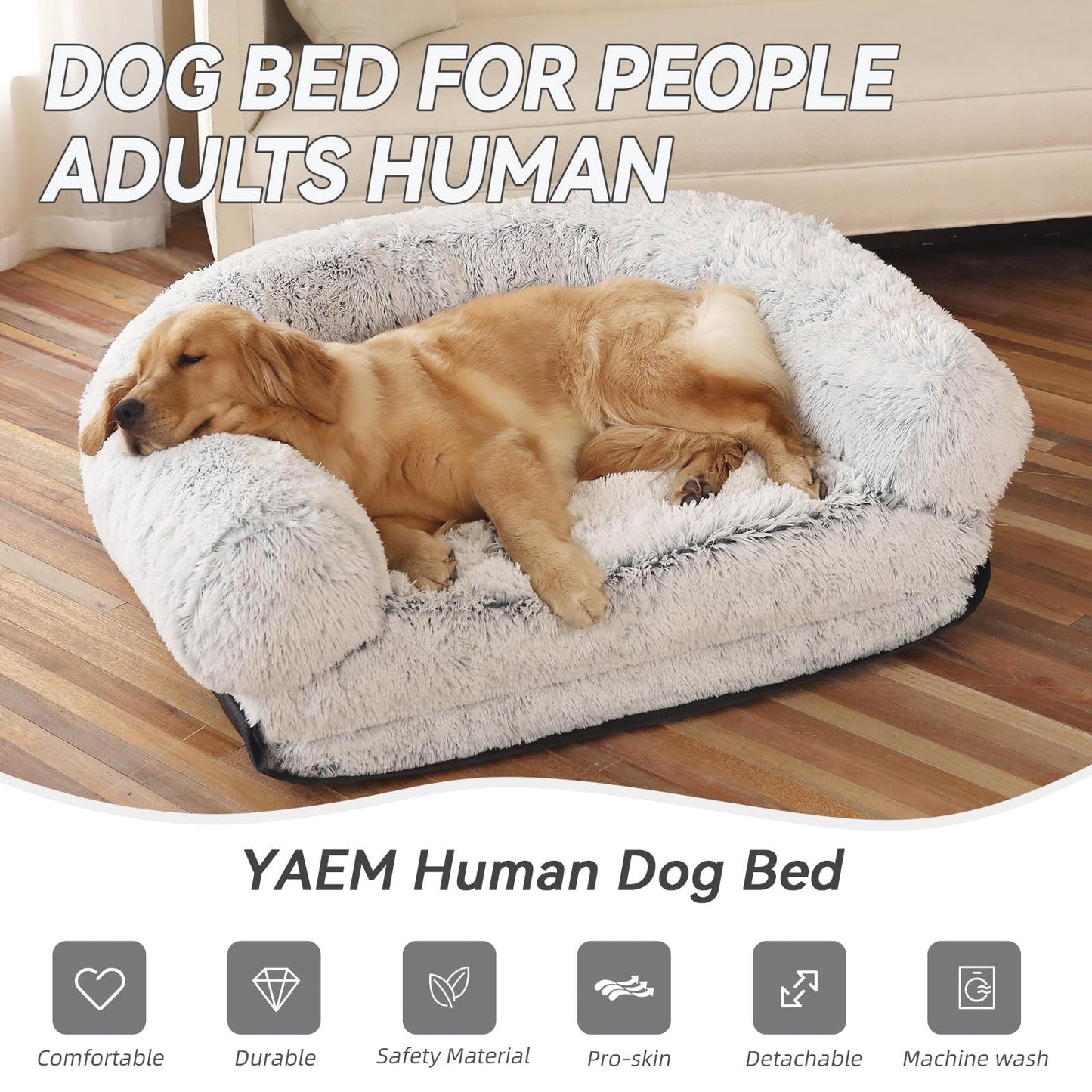 Human Pet Sofa Removable And Washable Detachable Doghouse Cathouse Dog Bed Pets Fashion