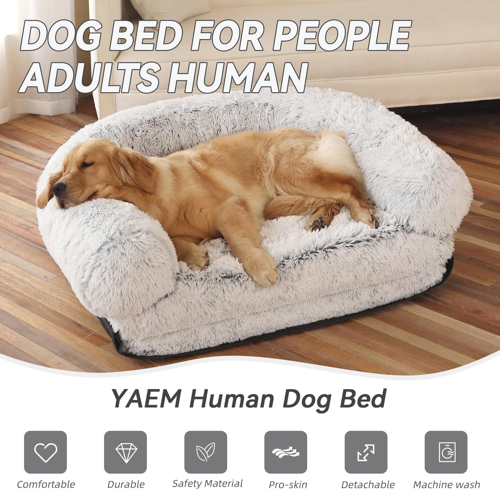 Human Pet Sofa Removable And Washable Detachable Doghouse Cathouse Dog Bed Pets Fashion