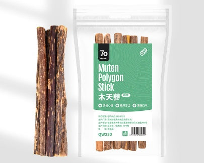 Wooden Polygonum Molar Stick Cat Toy Tooth Cleaning Kitten Bite-resistant Catnip Teasing Snacks Pets Fashion