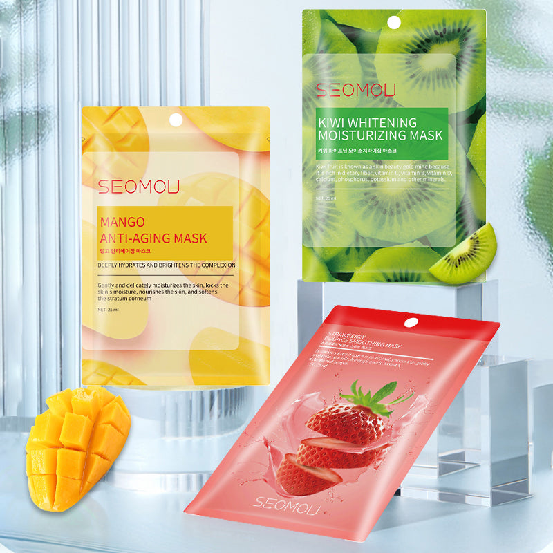 SEOMOU Papaya Face Mask 10pcs