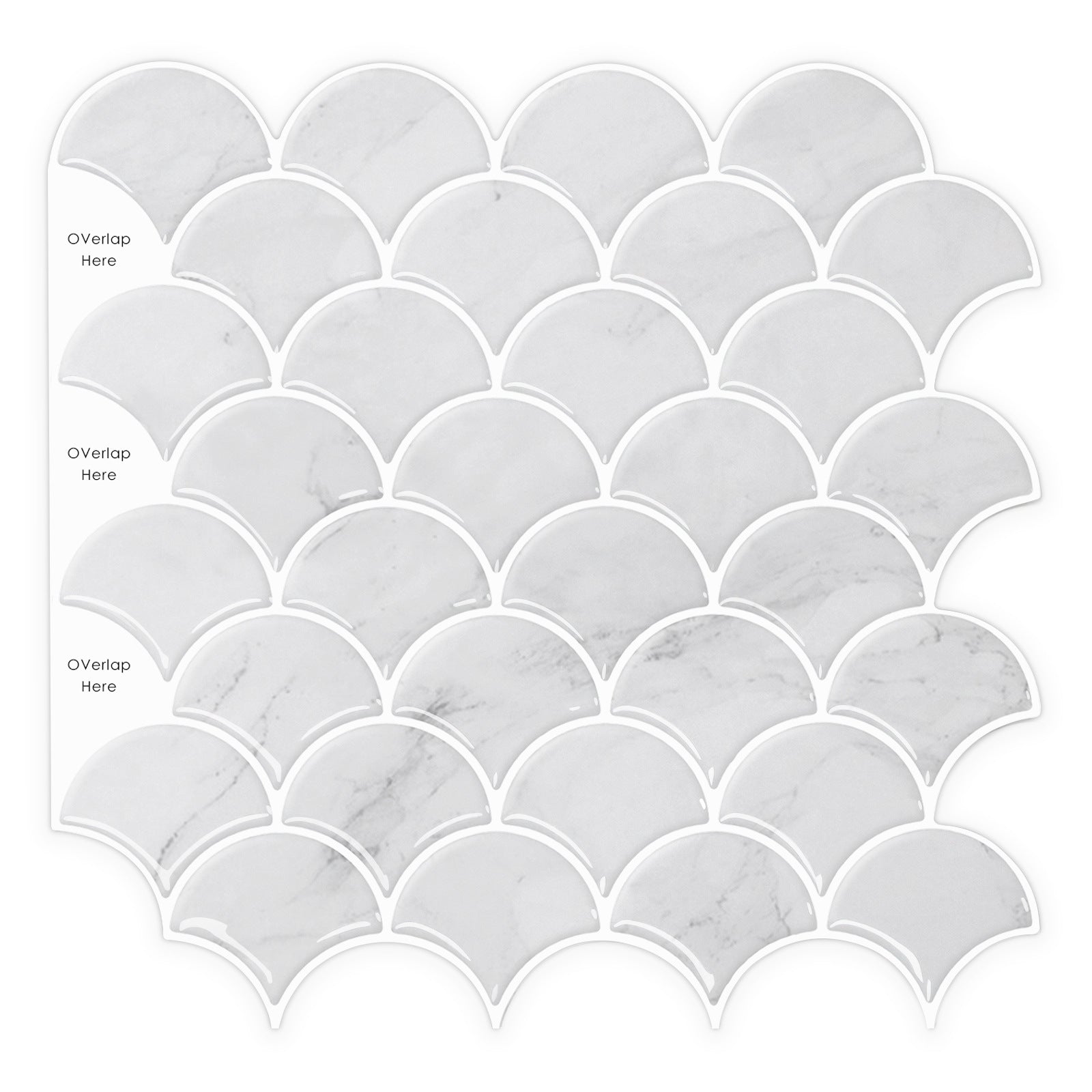 3D Self-adhesive Crystal Epoxy Wall Stickers For Kitchen Decor PearlNestDecor.com