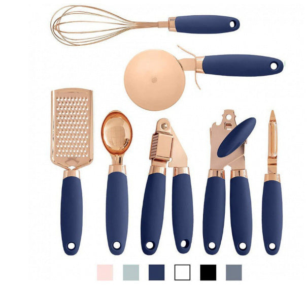 Copper Kitchen Peeler Set PearlNestDecor.com