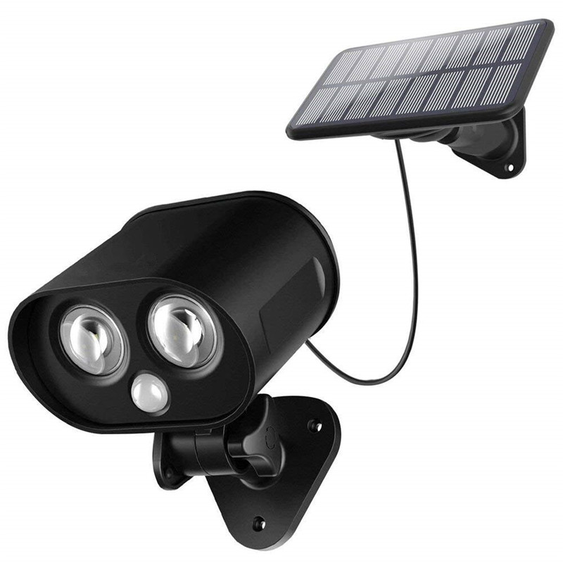 Solar LED Outdoor Motion Sensor Garden Wall Light Pi-Mart