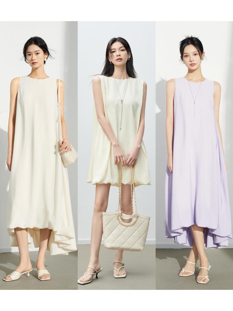 French Cool Fluffy Dress For Women NorixaFashion.com