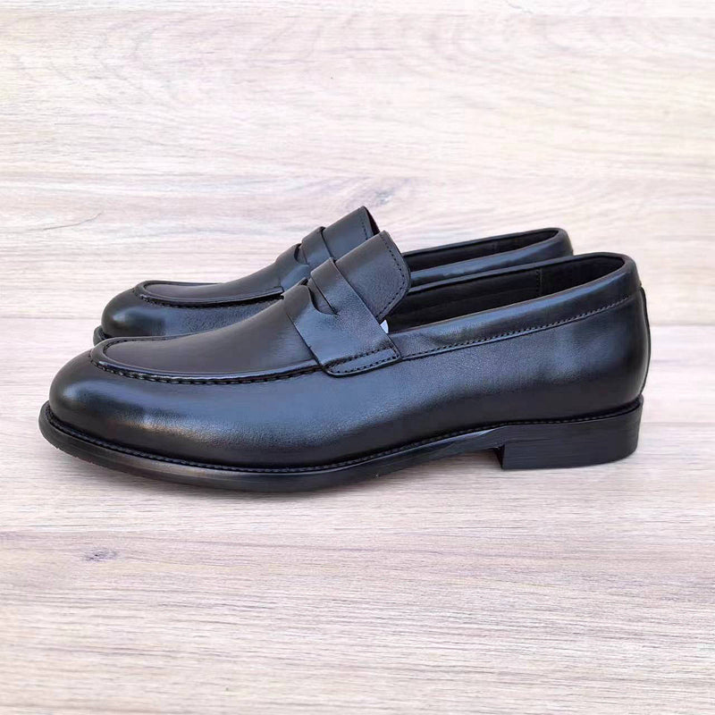 Handmade Men's Shoes, Breathable British-style Loafers, Casual Best YouTube Store