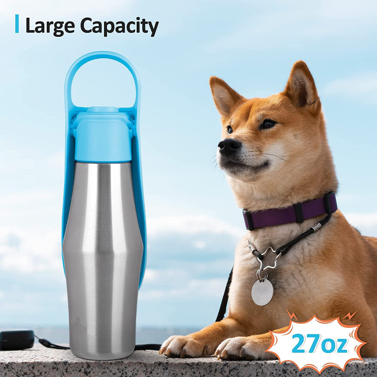 New Portable Pet Dog Water Bottle Soft Silicone Leaf Design For Dog Pets Outdoor Travel Drinking Bowls Water Dispenser Pets Fashion