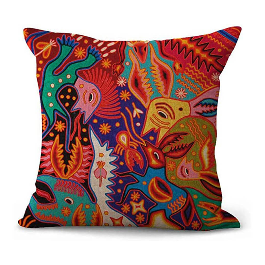 Mexican Style Cotton And Linen Pillowcase Best YouTube Store