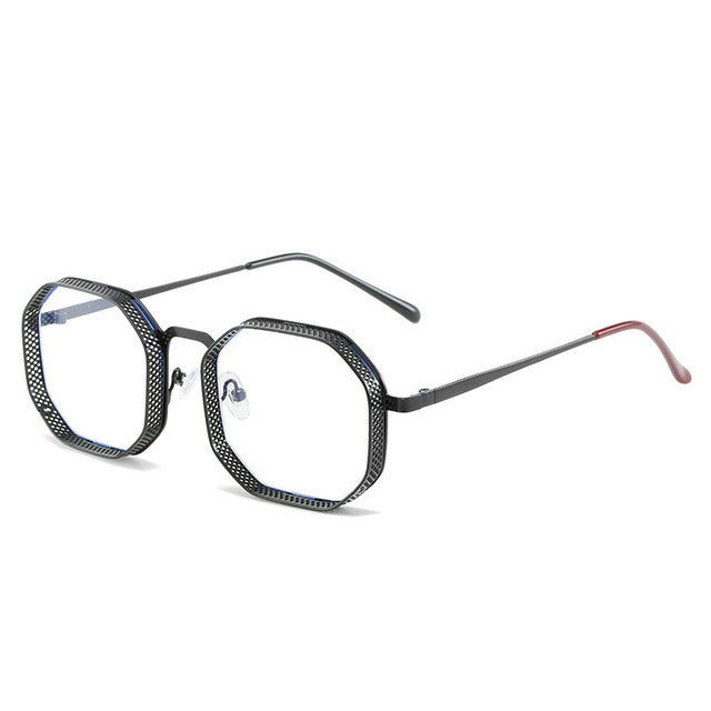 Polygon Hollow Frame Sun Glasses Pi-Mart