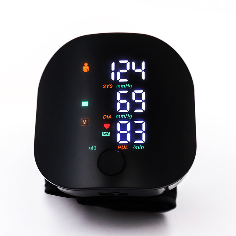 Rechargeable Backlight Wrist Blood Pressure Monitor Pi-Mart