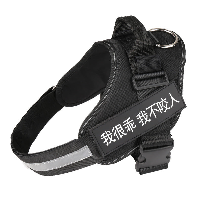Personalized Dog Harness No Pull Reflective Breathable Adjustable Pet Harness For Small Large Dog Harness Vest With Custom Pets Fashion