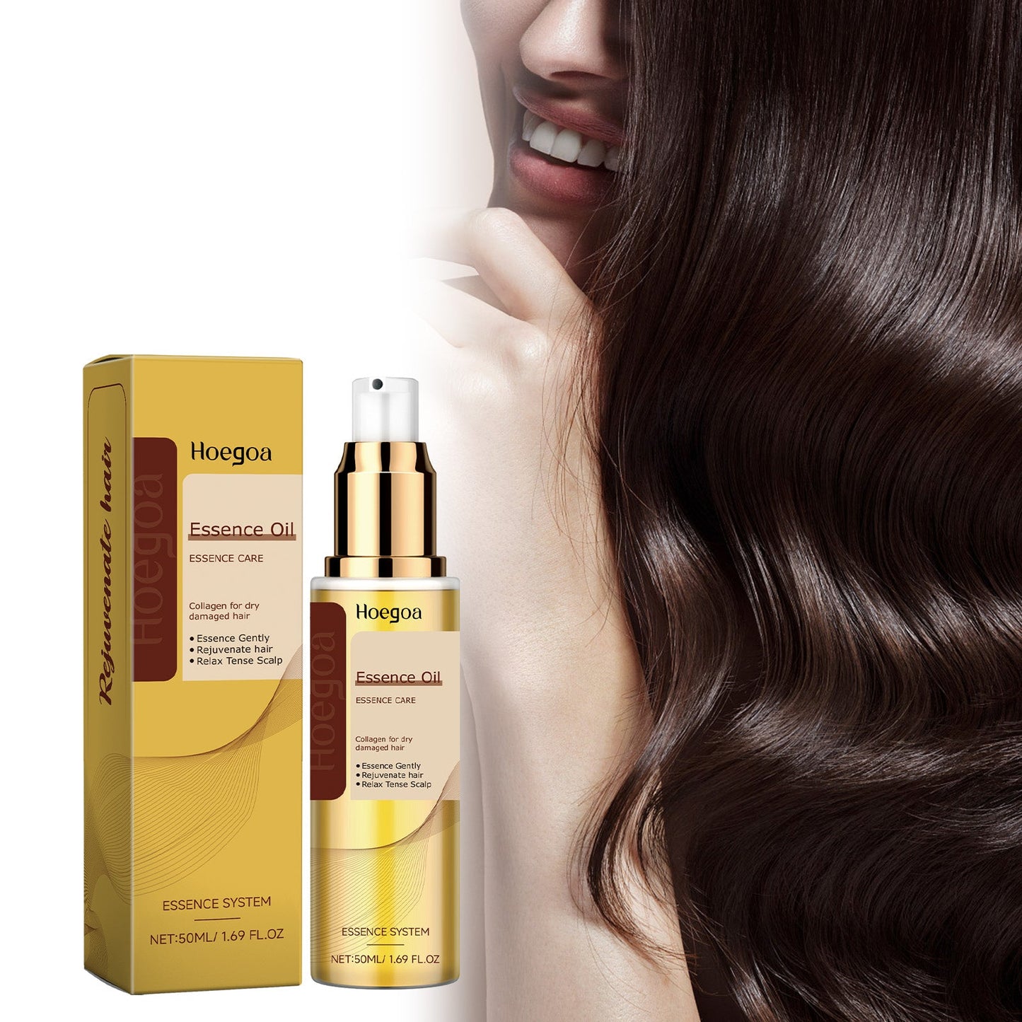 Natural Plant Hair Care Oil 50ml Tri Light Beauty