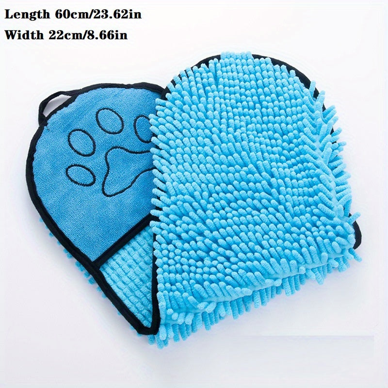 Absorbent Dog Towel, Microfiber Quick Drying Towel Machine Washable With Hand Pockets Pet Towel For Medium Large Dog Super Absorbent Pet Towel Quickly Dry Your Dog Or Cat After Bath Time Pets Fashion