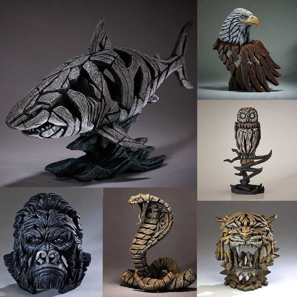 Eye-catching Contemporary Animal Sculpture Home Decoration PearlNestDecor.com
