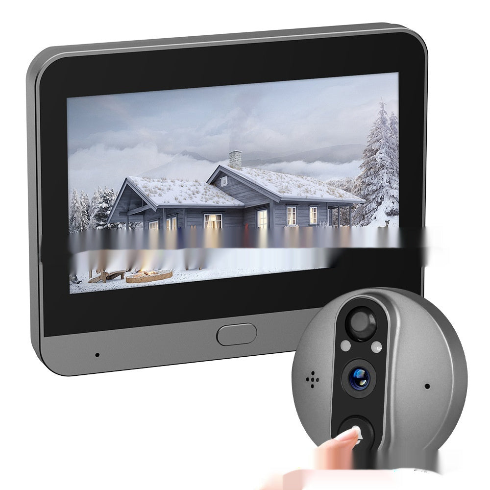 Night Vision Digital Door Viewer Video Doorbell Surveillance Camera 3MP