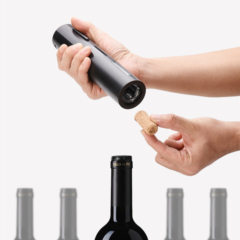 New Base Bottle Opener Enterprise Year-end Business Gift Five-in-one Red Wine Wine Set Base Electric Bottle Opener