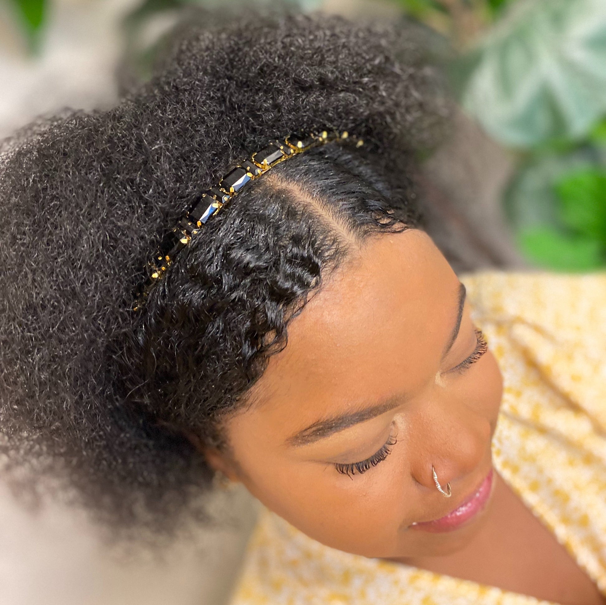 Diamonds In A Row Headband LadyShow.Store