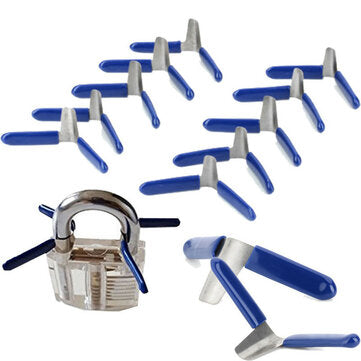 10Pcs Padlock Shim Picks Set Lock Pick Lockpicking Opener Accessories Tool Easy LuxuryLifeWay Online Store