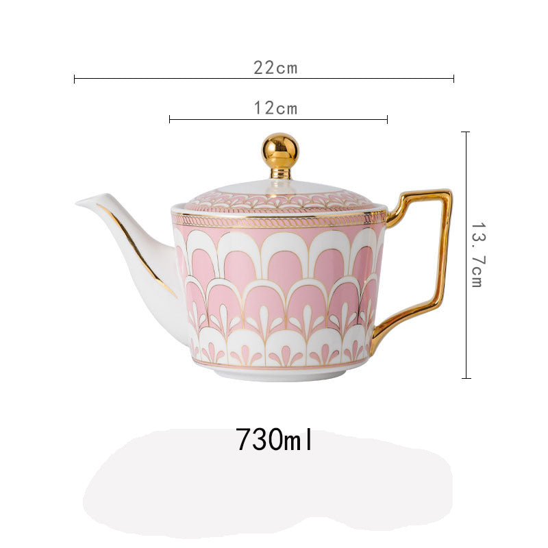 Luxury Household Heat Resistant Fashionable Ceramic Kettle PearlNestDecor.com