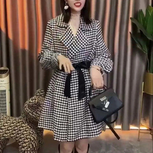 High-grade Woolen Mid-length Coat Women's Clothing Best YouTube Store