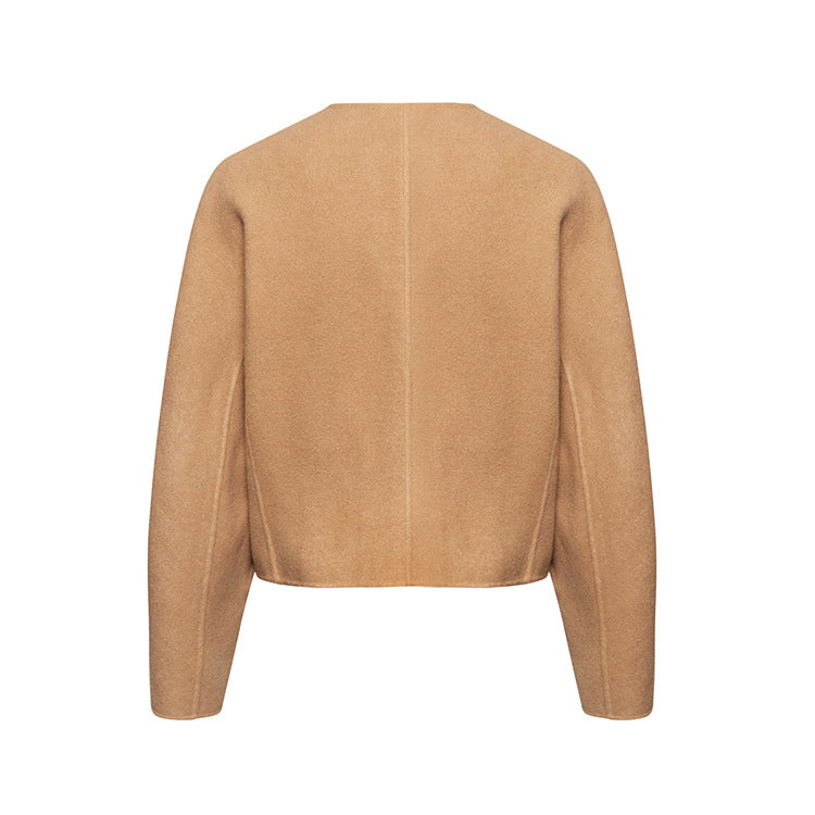 Women's Fashion Short Single-breasted Coat Best YouTube Store