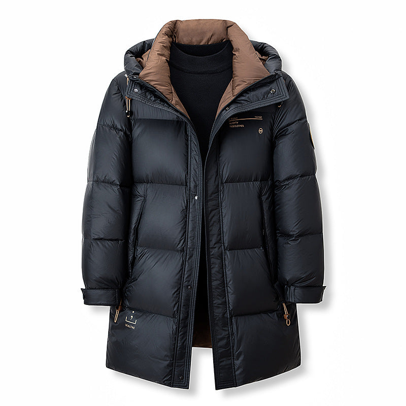 New Winter Men's Duck Down Warm Thick Casual Jacket LuxuryLifeWay Online Store