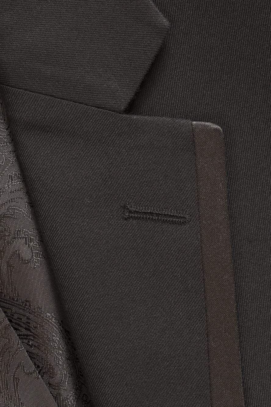"Edge" Black Tuxedo Jacket Notch (Separates) LuxuryLifeWay Online Store