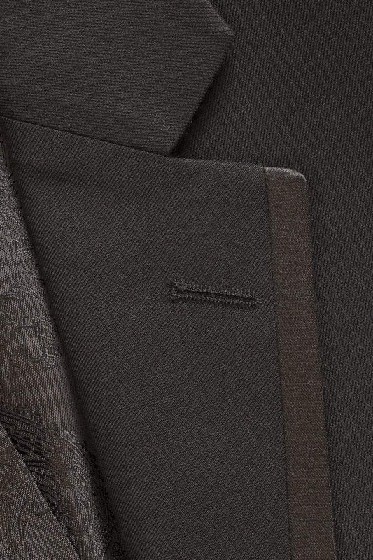 "Edge" Black Tuxedo Jacket Notch (Separates) LuxuryLifeWay Online Store