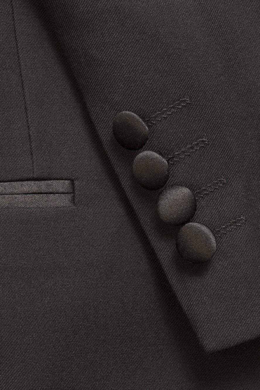 "Edge" Black Tuxedo Jacket Notch (Separates) LuxuryLifeWay Online Store