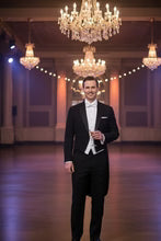 "Edward" Black Tuxedo Tailcoat LuxuryLifeWay Online Store