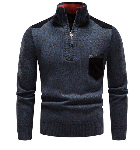 Plush Thickened Sweater Pullover Zipper LadyShow.Store