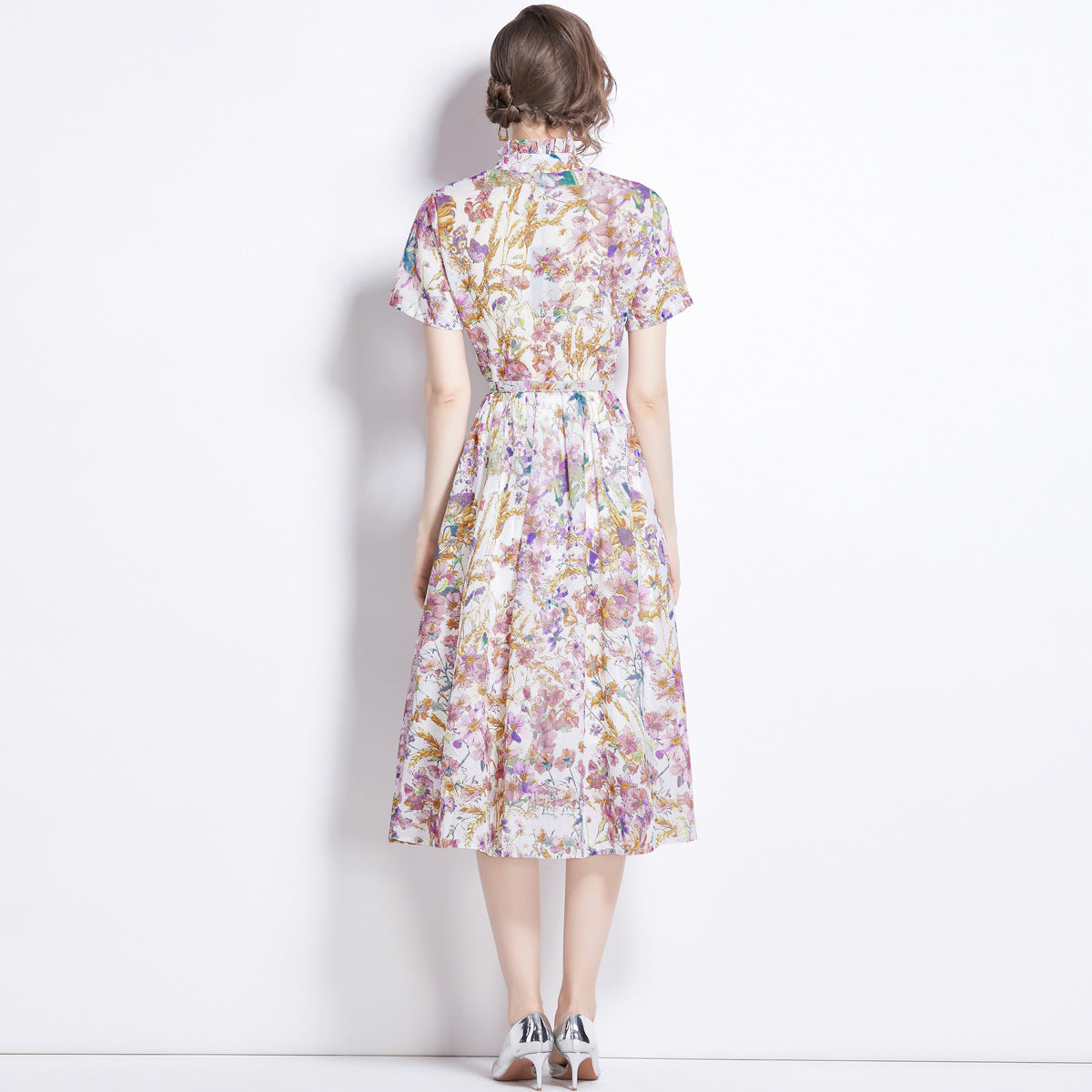 Mild Luxury Retro Elegant Dress Women NorixaFashion.com