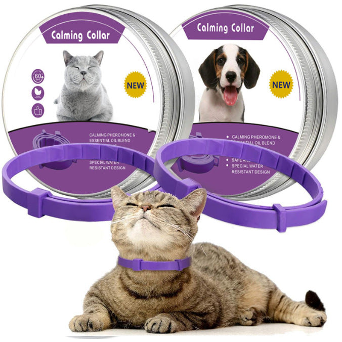 Pet Calming Collar Pheromone Relief And Soothing Collar Pets Fashion