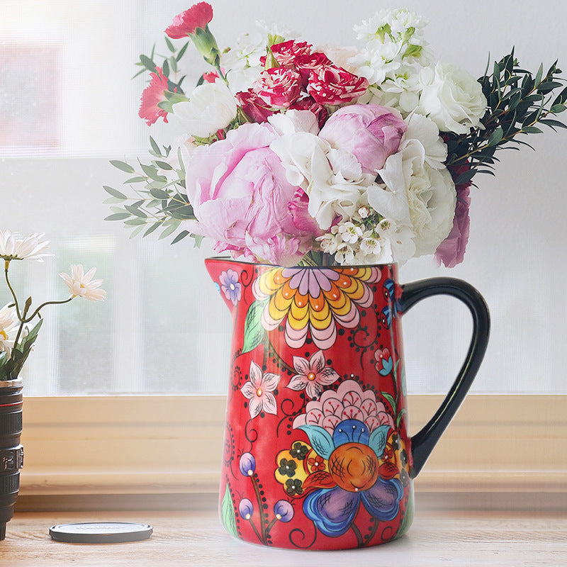 European-style Ceramic Household Large Capacity Kettle PearlNestDecor.com