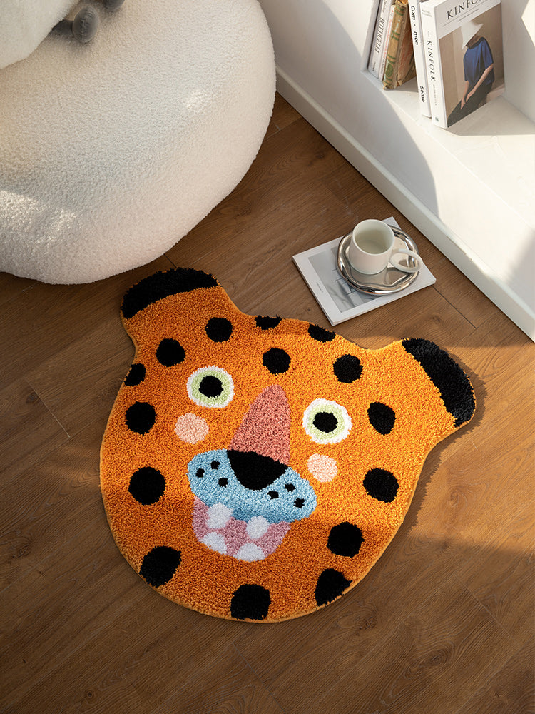 Cute Cartoon Bathroom Absorbent Floor Mat Home Non-slip