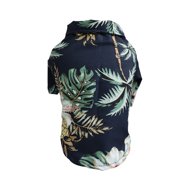 Dog Spring And Summer Thin Shirt Corgi Blue Cat Clothes Pets Fashion