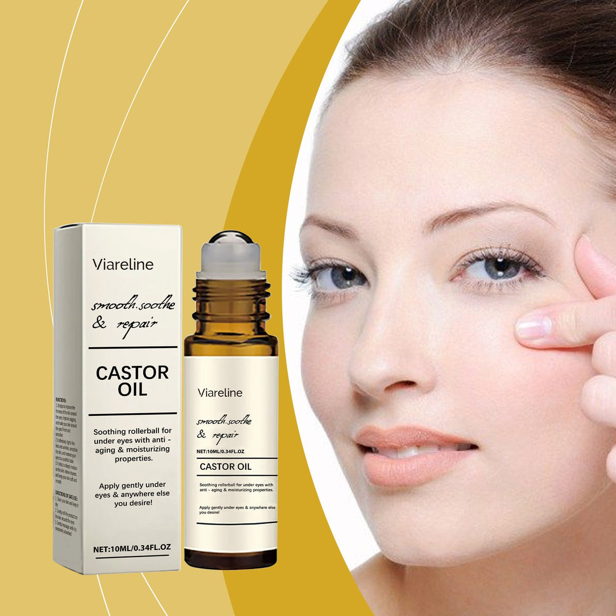 Eye Roller Firming Essential Oil Tri Light Beauty