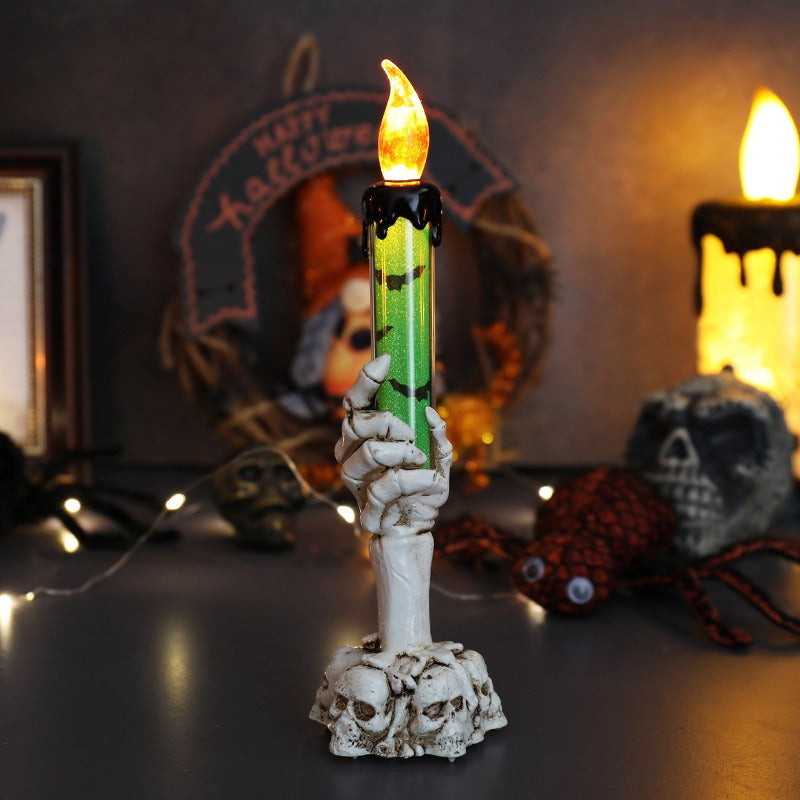 Skull Hand Candle Lamp Pi-Mart