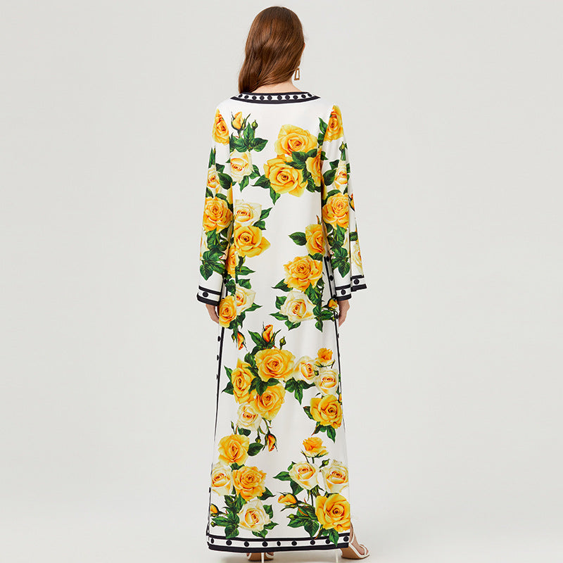 Loose Bohemian Holiday Dress Women NorixaFashion.com
