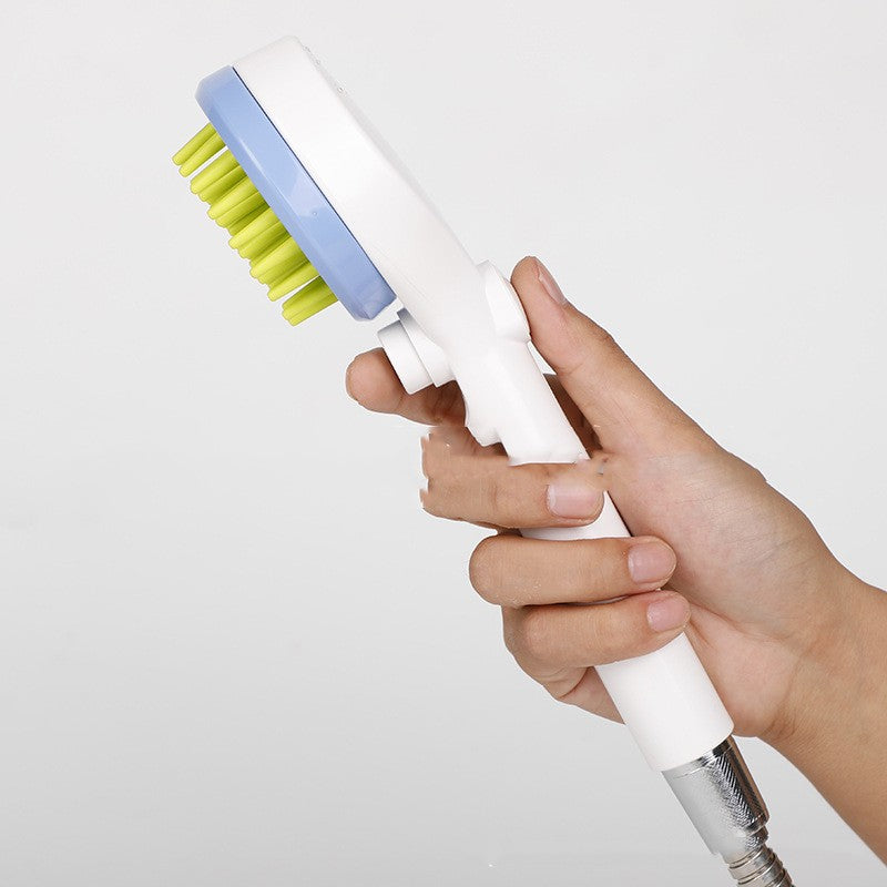Pet Cleaning Tool Cat And Dog Massage Comb Bath Brush Shower Head Pets Fashion