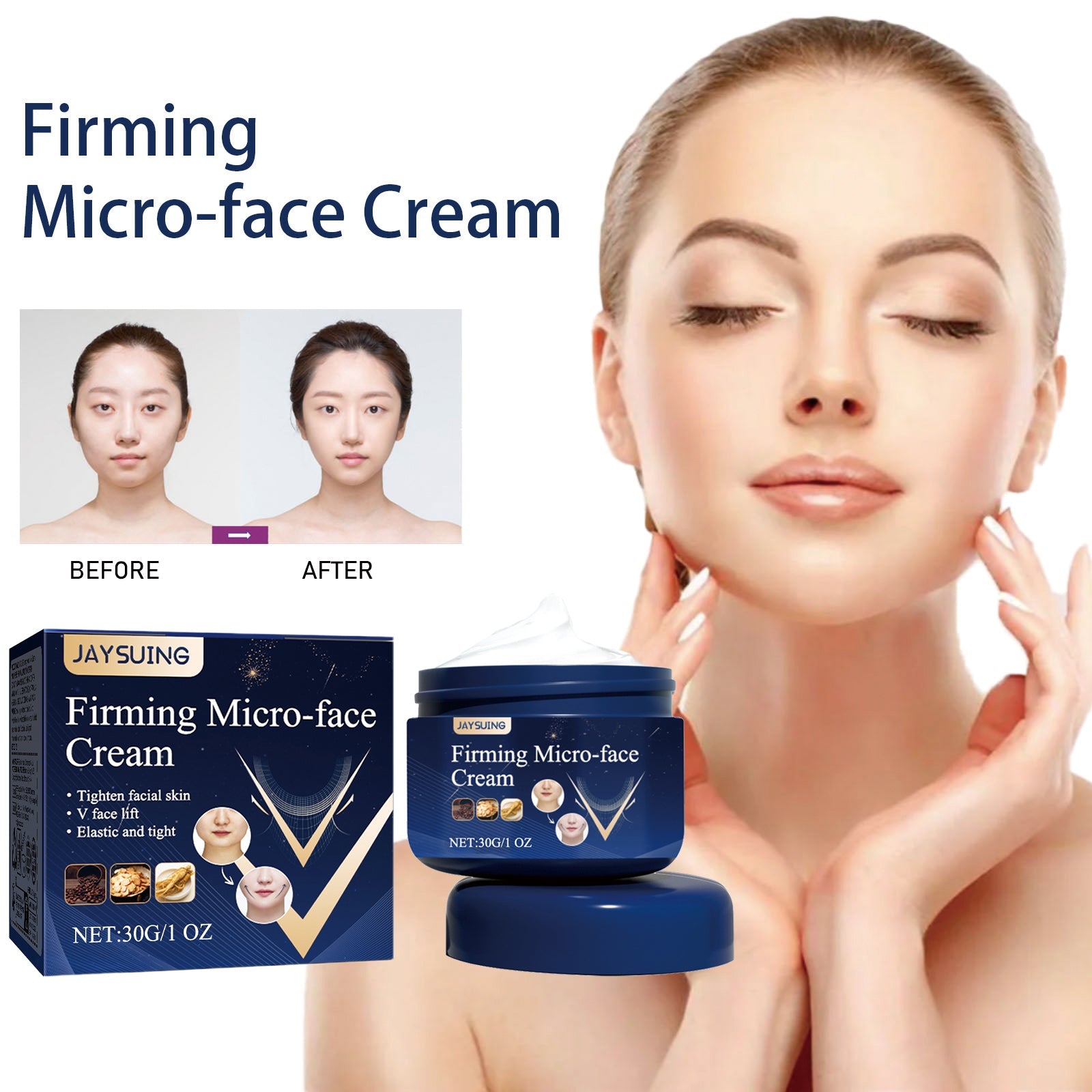 V-Face Firming Cream Tri Light Beauty
