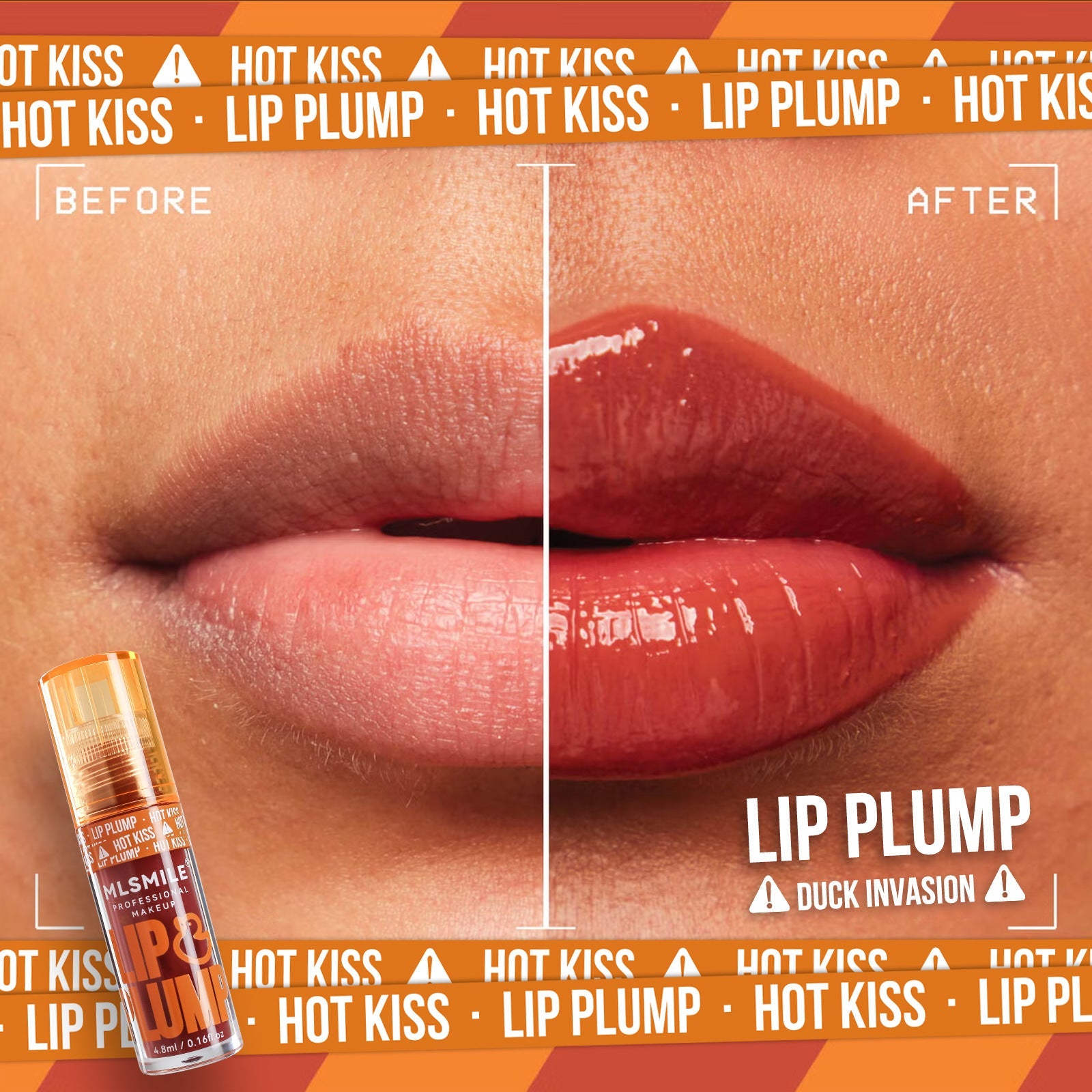 Duck Lip Gloss Mirror Lip Lacquer Pearlescent Liquid Lipstick LadyShow.Store