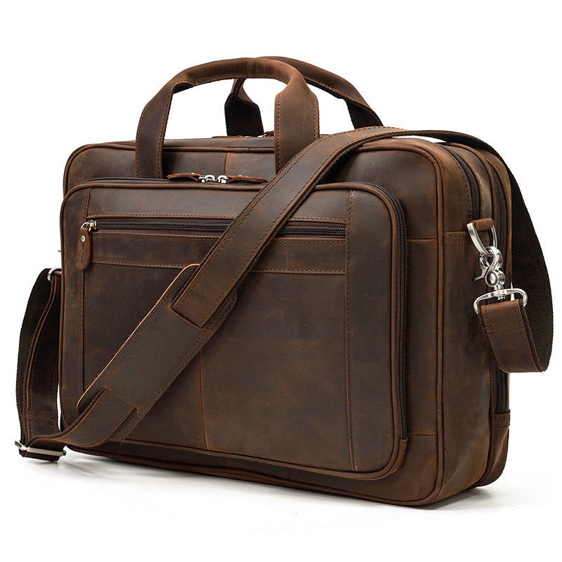 Casual Fashion Personalized Men's Vintage Handbag LadyShow.Store