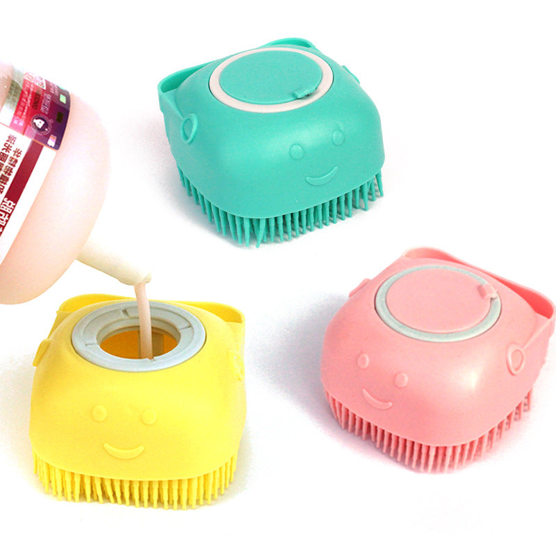 Silicone Dog Bath Brush Pets Fashion